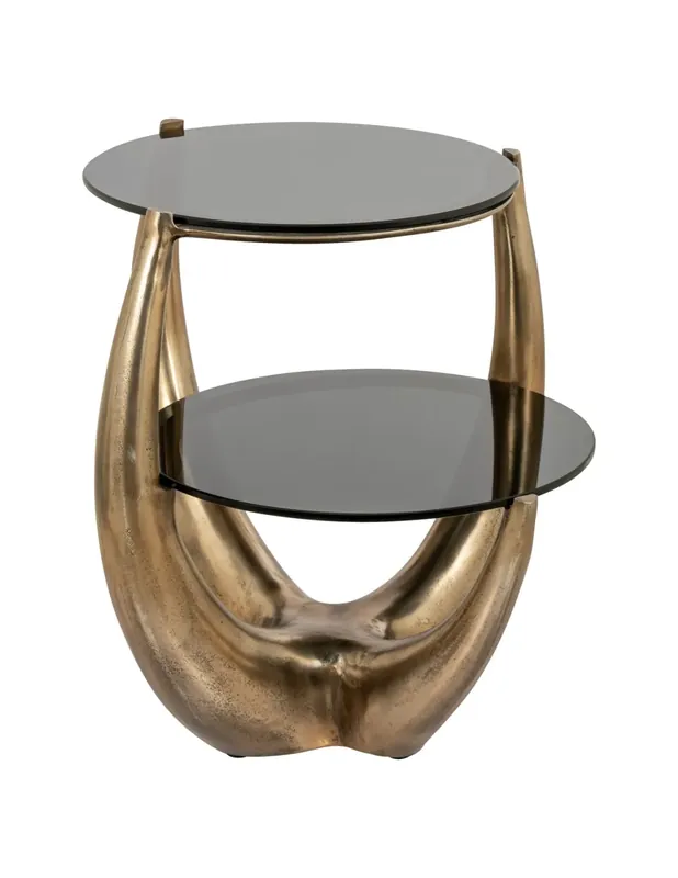 Preis Gesenkt Aida Gold Side Table
