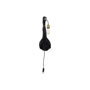 Schwarze HERON Head Wandleuchte Kare design Sichere Zahlung