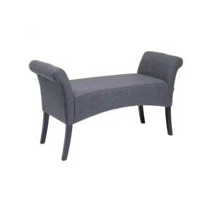Versand Am Gleichen Tag Dunkelgraue Stoffbank 107 cm MOTLEY