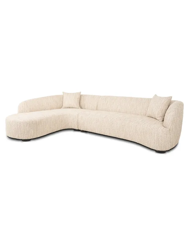 Beige Pandora linke Ecksofa Top-Seller