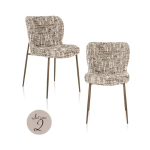 Odarby Brown Omara (2er Set von 2) Heißes Angebot
