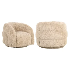 Lenny Yakety Sand Swivel Kids Lounge Chair Wochenendangebot