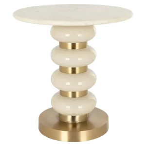 Zertifiziert Boann White side table