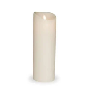 Weiße Sompex-LED-Kerze 23 cm (Fernbedienung) Highlight