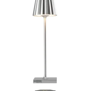 Schneller Versand Silber Außenleuchte 21 cm TROLL NANO SOMPEX