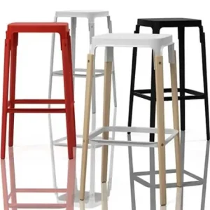 Heißes Angebot Magis Steelwood Stool Küchenhocker