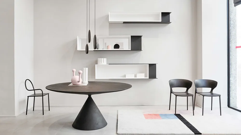 Desalto Clay Stone Tisch oval 120 x 218 cm Nur Für Kurze Zeit