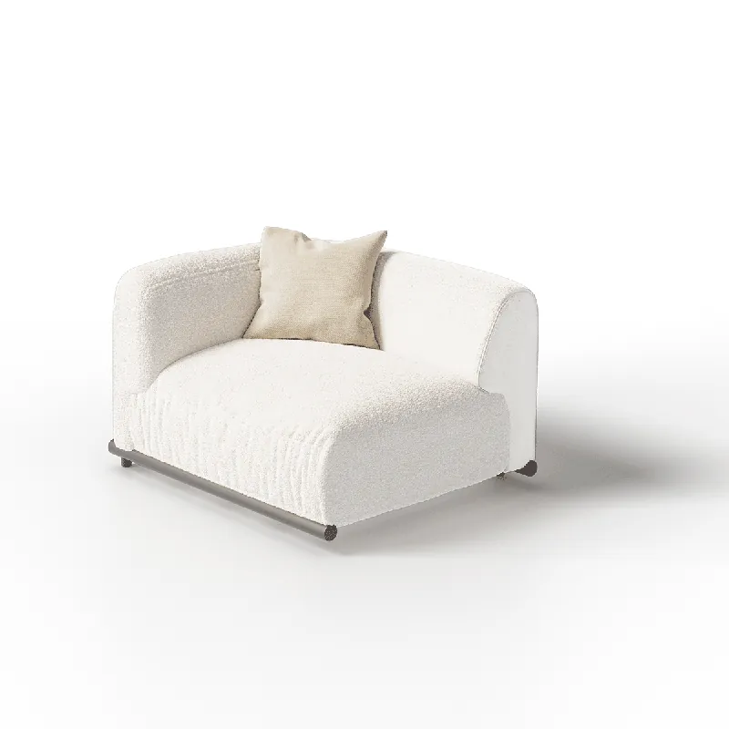 Wochenendangebot UNOPIU' Davos Outdoor Sofa Endmodul