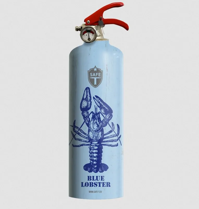 Direktkauf DNC TAG Safe T Design Blue Lobster Feuerlöscher
