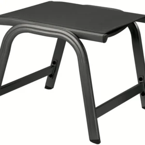 Abverkauf KETTLER BasicPlus Hocker, anthrazit/anthrazit, Alu/Textilene, 0301203-7000
