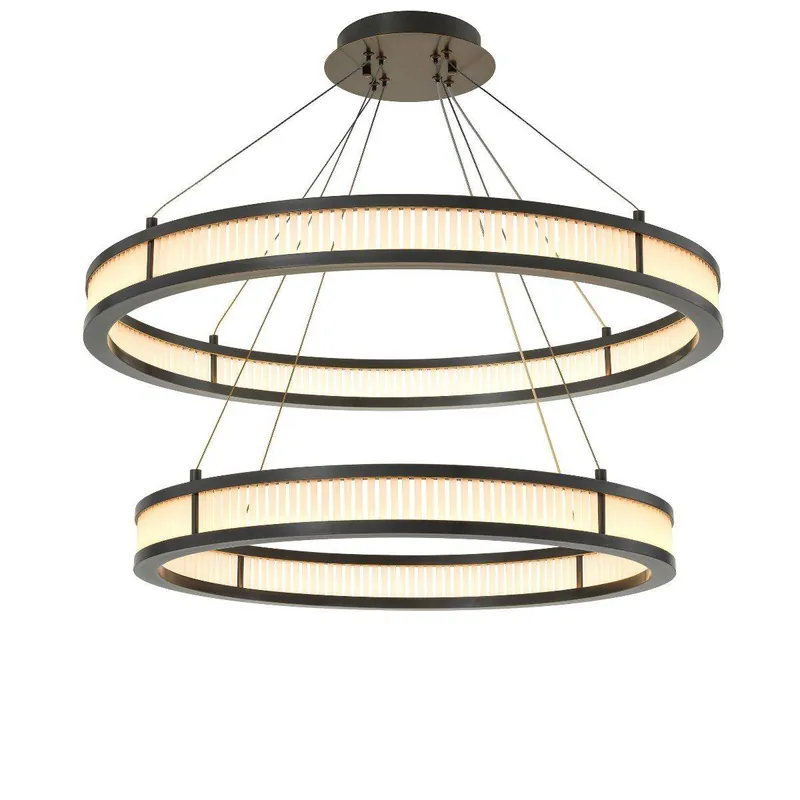 Neue Ware EICHHOLTZ Chandelier Damien Double Bronze