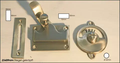 WC Riegel Türriegel gekröpft Top-Angebot