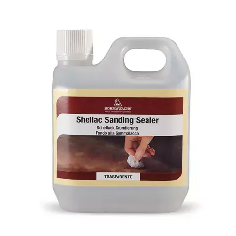 Highlight Borma Schellack Sanding Sealer transparent 1L: Holzgrundierung auf Schellackbasis