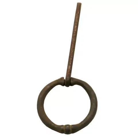 Fallgriff mit Ringgriff Eisen antik 50 x 70mm Bestpreis