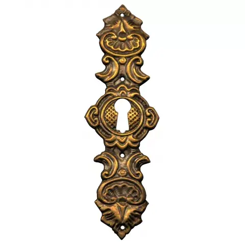 Meistverkauft Schlüsselschild Messingblech 30 x 105mm