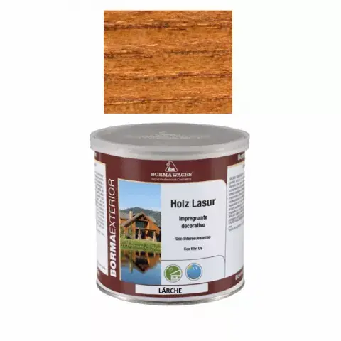 Borma Wachs Holzlasur Lärche 750ml: Hellbraune Holzschutzlasur in Lärchenoptik Jetzt Bestellen