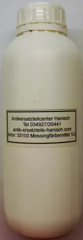 Färbemittel 1l für Messing Patina: Braune Patinafarbe Highlight