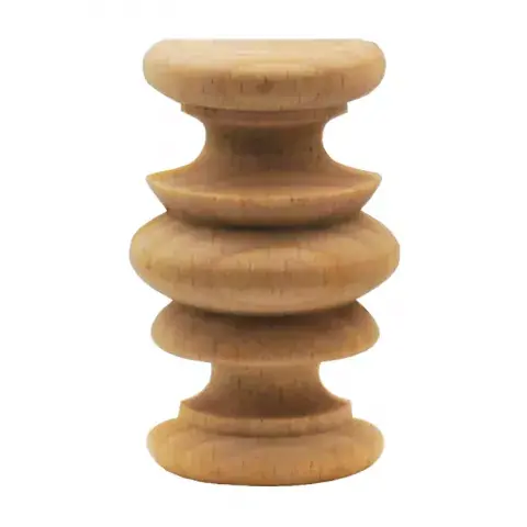 Bestpreis Halbsäule für Uhrenteile Buche Durchmesser 30mm Höhe 48mm