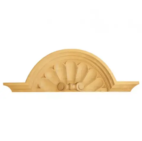Top-Angebot Holzapplikation Breite 360mm Höhe 115mm Linde Eiche