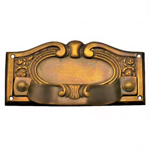 Sofort Bestellen Griffschild Messingblech 65 x 30mm
