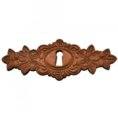 Must-Have Schlüsselschild aus Leder 110 x 40mm braun