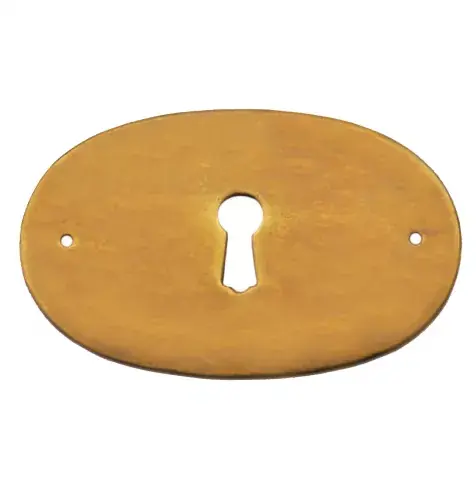 Schlüsselschild Messingblech 52 x 37mm Mega-Angebot