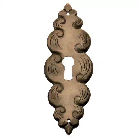 Schlüsselschild Eisen antik 33 x 95mm Kracherpreis