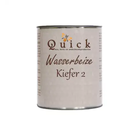 Neu Wasserbeize Farbton Kiefer 2 von Quick: Warmer Holzton für gemütliches Ambiente