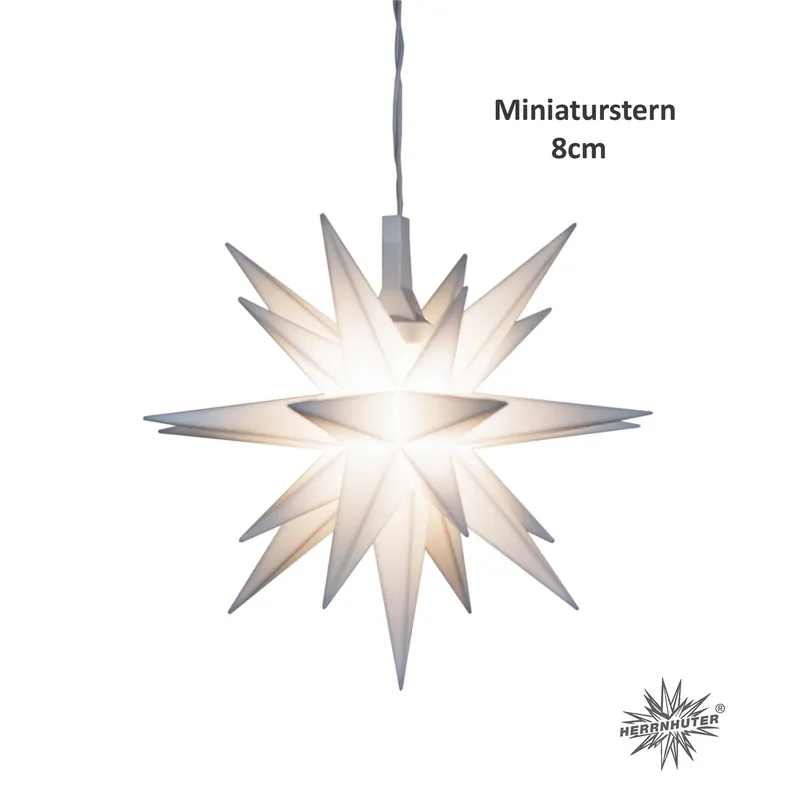 Sofort Bestellen Herrnhuter Stern, Miniaturstern weiß LED
