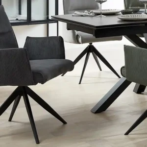 Online Kaufen Dining Esszimmerstuhl Viva Move mit Dreh-und Rückholfunktion Cord