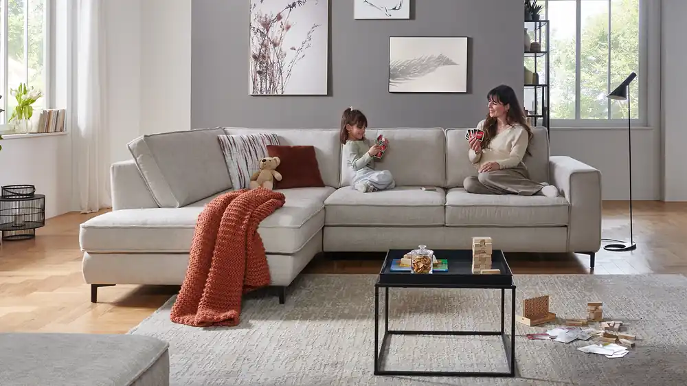 Nur Für Kurze Zeit Modulmaster Ecksofa MM-MP 1201 in Stoff