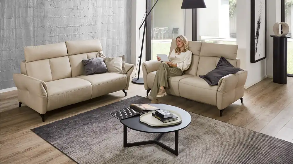 Thomas Brunner Edition No.6 Couchgarnitur in Leder Direktkauf