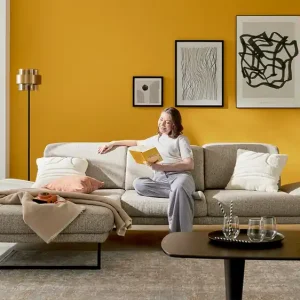 Highlight Interliving Ecksofa IL 4460 in Webstoff
