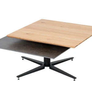Neu Couchtisch Caramico 15 mit drehbarer Holz- und Keramikplatte