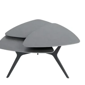Meistverkauft Design Couchtisch Caramico 27 mit verstellbaren Tischplatten