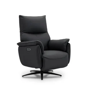 Garantierte Lieferung Relaxsessel Modell 80 mit 2-motorischer Relaxfunktion und Herz-Waage in Leder