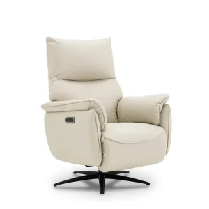 Neuheit Relaxsessel Modell 80 mit 2-motorischer Relaxfunktion und Herz-Waage in Leder