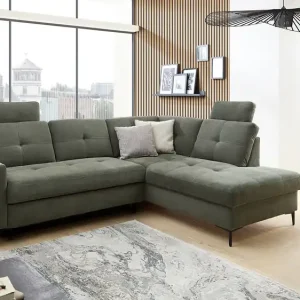 Ecksofa Lari mit Kaltschaum in Mikrofaser Sofort Bestellen