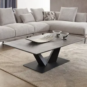 Preiswert Eckiger Keramik Couchtisch Ceramico V mit besonderer Langlebigkeit
