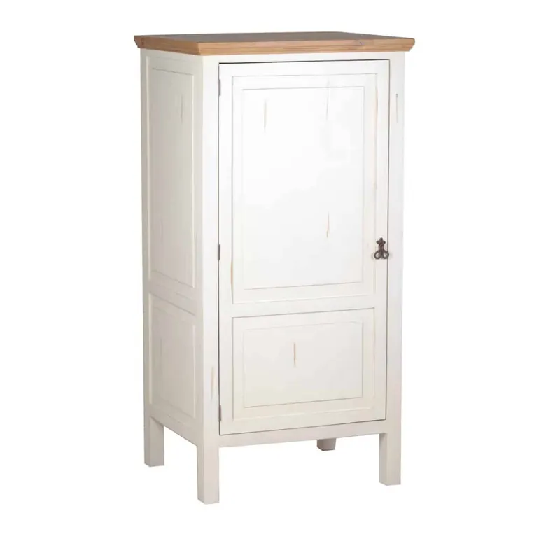 Mexico Hochschrank "Old White" - links Top-Preis